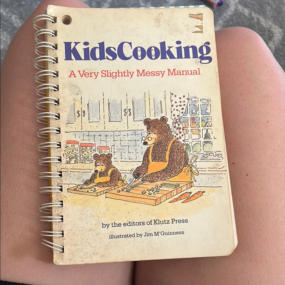Kids Cooking Book - Illustrated Guide